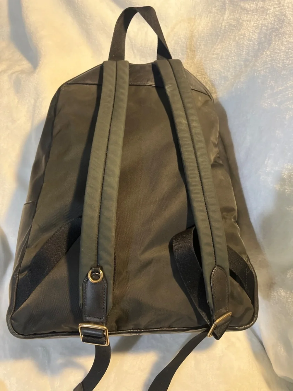 Coach Signature Canvas Backpack